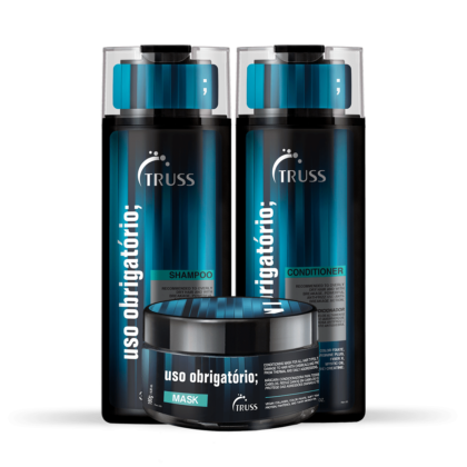Kit Shampoo, Condicionador e Mask Uso Obrigatório